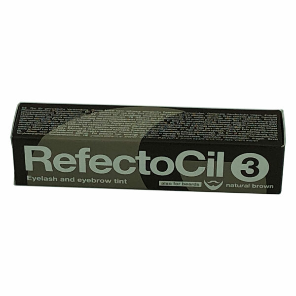 RefectoCil 3   naturbraun 15 ml Augenbrauen- und Wimpernfarbe