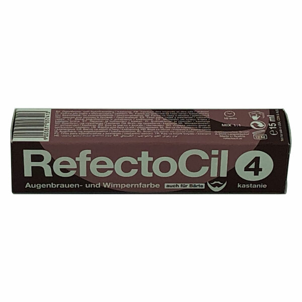 RefectoCil 4   kastanie 15 ml Augenbrauen-und Wimpernfarbe