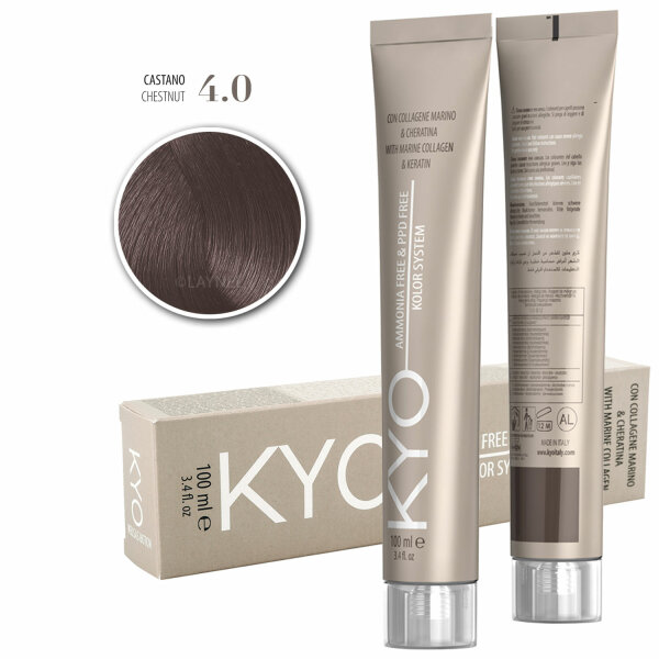 KYO Hair Color 100 ml 4.0 mittelbraun