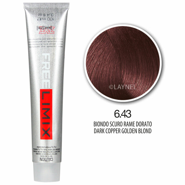 Freelimix Hair Color 100 ml 6.43 dun. kupferrot goldblond