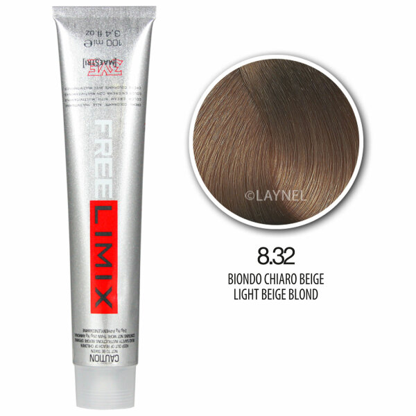 Freelimix Hair Color 100 ml 8.32 hellbeigeblond