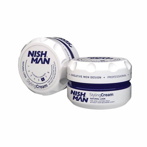 NISHMAN 06 Styling Cream Natural Look - weiß 100 ml