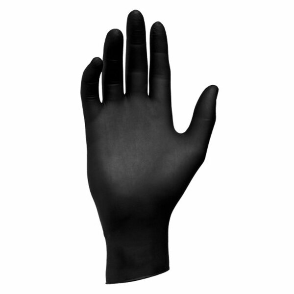 Nitril-Handschuhe ungepudert, Box à 100 Stück, Größe M,  schwarz